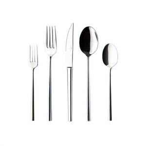 NEW COSTA NOVA vela polished flatware - set of 5 in silver